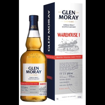 Glen Moray Warehouse 1 Peated Tequila Cask Finish